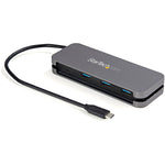 StarTech 4-Port USB-C Hub, Gray (HB30CM3A1CB)