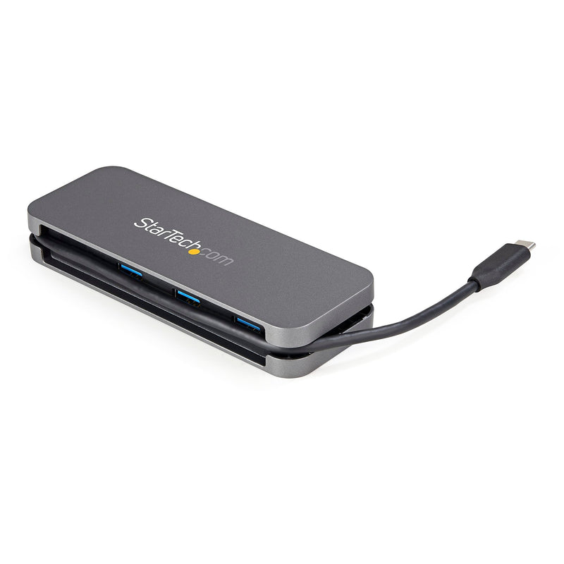 StarTech 4-Port USB-C Hub, Gray (HB30CM3A1CB)
