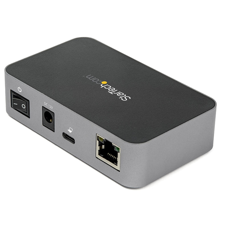 3 Port USB C 3.1 Gen 2 Hub with Ethernet Adapter - 10Gbps USB Type C to 2x USB-A 1x USB-C - Powered Hub w/ Fast Charging