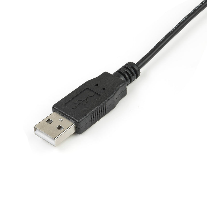 StarTech USB A to RCA Video Converter, Male to Male, Black (SVID2USB232)