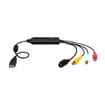 StarTech USB A to RCA Video Converter, Male to Male, Black (SVID2USB232)