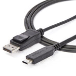 6ft/1.8m USB C to Displayport 1.4 Cable Adapter - 4K/5K/8K USB Type C to DP 1.4 Monitor Video Converter Cable - HDR/HBR3/DSC