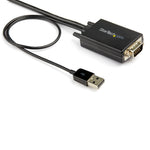 StarTech 6.6' VGA to HDMI Converter Cable with USB Audio Support, Male to Male, Black (VGA2HDMM2M)