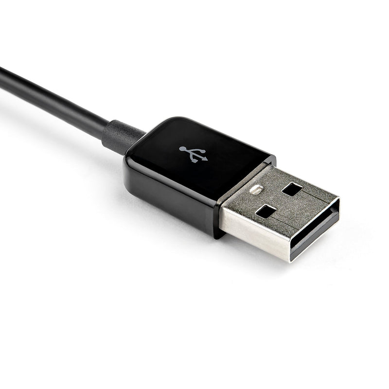 StarTech 6.6' VGA to HDMI Converter Cable with USB Audio Support, Male to Male, Black (VGA2HDMM2M)