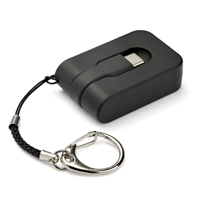 Compact USB C to VGA Adapter - 1080p Active USB Type-C to VGA Display Converter w/ Keychain Ring - Thunderbolt 3 Compatible
