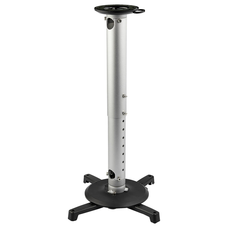 Universal Ceiling Projector Mount - Height Adjustable Hanging Pole Mount 5"-22.7" from Ceiling - 33lb (15kg) - Tilt/Rotate