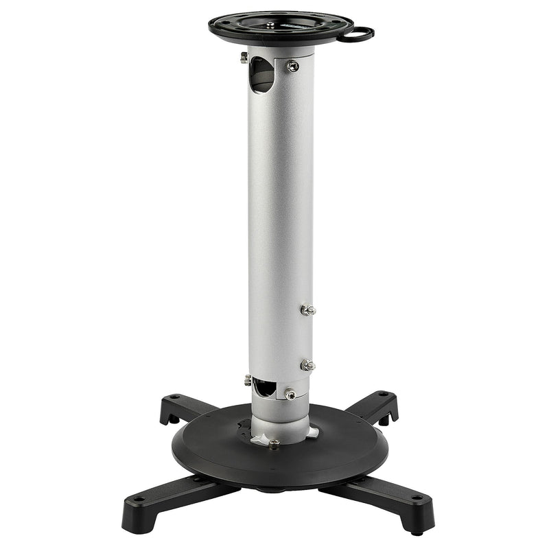 Universal Ceiling Projector Mount - Height Adjustable Hanging Pole Mount 5"-22.7" from Ceiling - 33lb (15kg) - Tilt/Rotate
