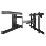 TV Wall Mount for up to 80" VESA Mount Displays - Low Profile Full Motion TV Mount - Heavy Duty Adjustable Articulating Arm