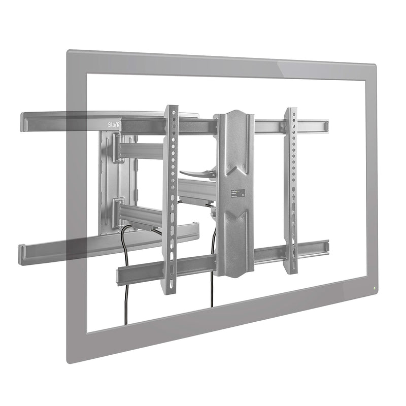 TV Wall Mount for up to 80" VESA Mount Displays - Low Profile Full Motion TV Mount - Heavy Duty Adjustable Articulating Arm