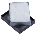 JAM PAPER Plastic Earring Box, 3 1/4 x 2 1/2 x 3/4, Purple