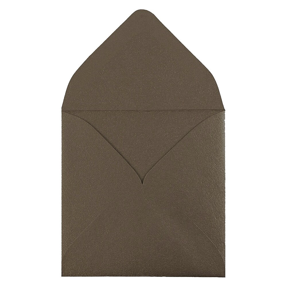 JAM Paper 3.125 x 3.125 Kraft Square Invitation Envelopes, Simpson Kraft Recycled, Bulk 1000/Carton (02841420B)