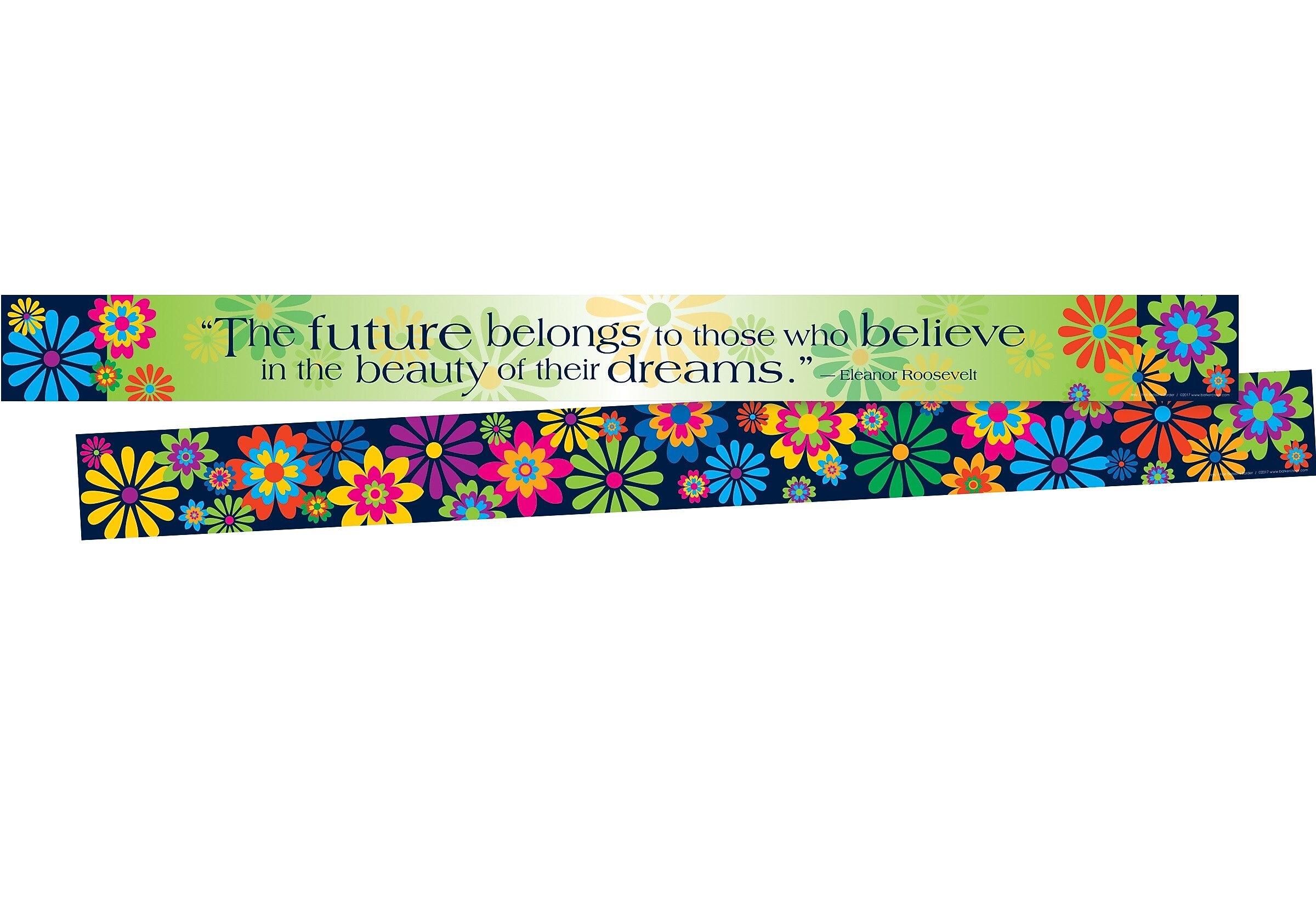 Barker Creek Double-Sided Border Set, 35" x 3", Summer Fun, 3 designs, 36/Set (4043)