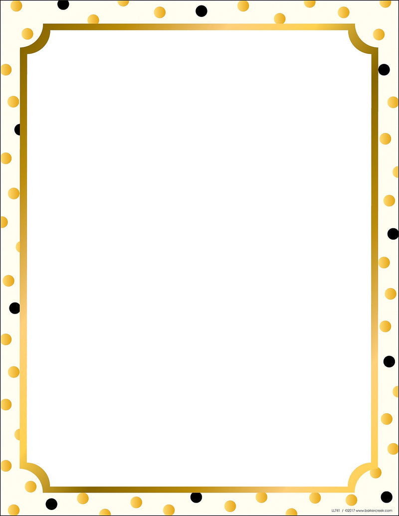 Barker Creek Now We're Stylin' Computer Paper, 8.5" x 11", 60 lbs., Assorted Colors, 200 Sheets/Pack (SS0755)