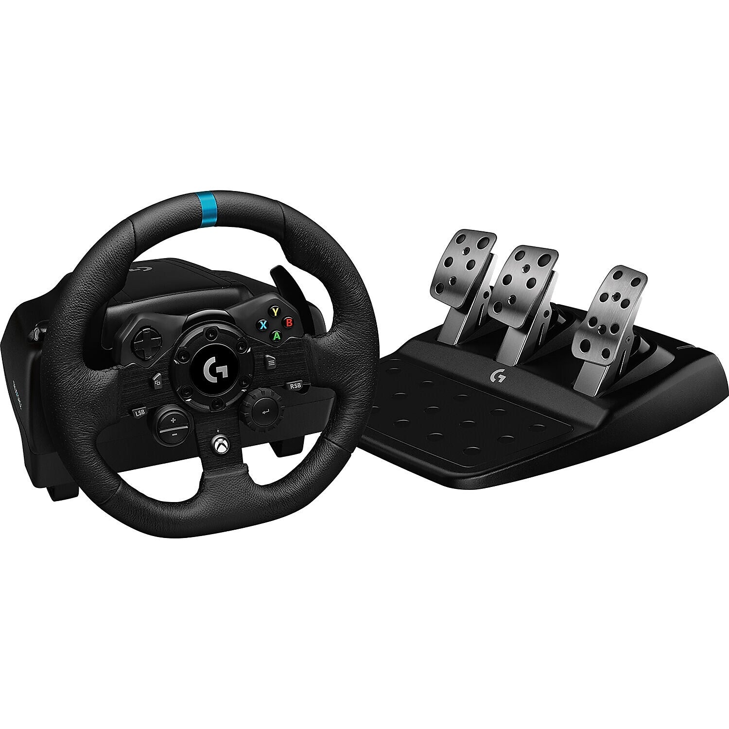 Logitech 941-000156 TRUEFORCE G923 Racing Wheel and Pedals for Xbox X S, Xbox One and PC