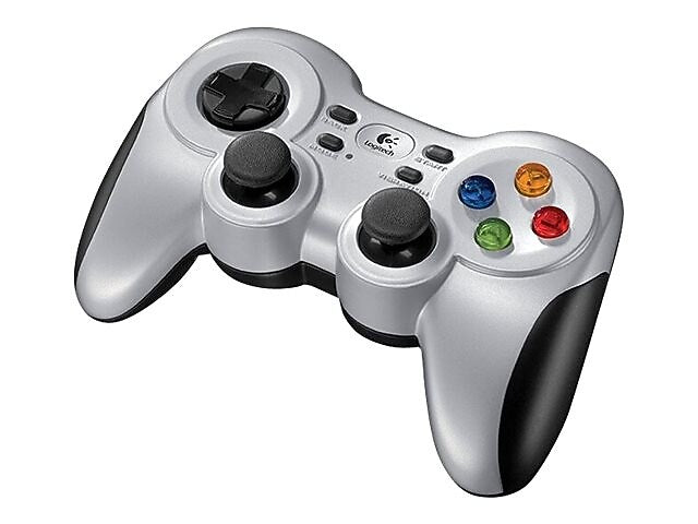 Logitech F710 Wireless Gaming Pad, Silver/Black (940-000117)