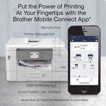 Brother INKvestment Tank MFC-J4535DW Wireless Color Inkjet Printer, All-In-One Supertank, Print, Scan, Copy, Fax