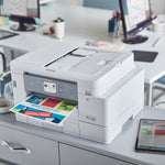 Brother INKvestment Tank MFC-J4535DW Wireless Color Inkjet Printer, All-In-One Supertank, Print, Scan, Copy, Fax