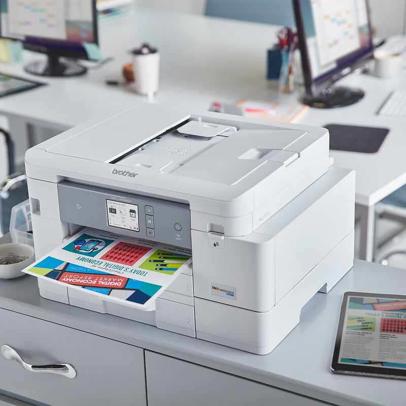 Brother INKvestment Tank MFC-J4535DW Wireless Color Inkjet Printer, All-In-One Supertank, Print, Scan, Copy, Fax