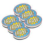 Ashley Productions Magnetic Whiteboard Eraser, Superhero Erase!, Pack of 6 (ASH10051-6)