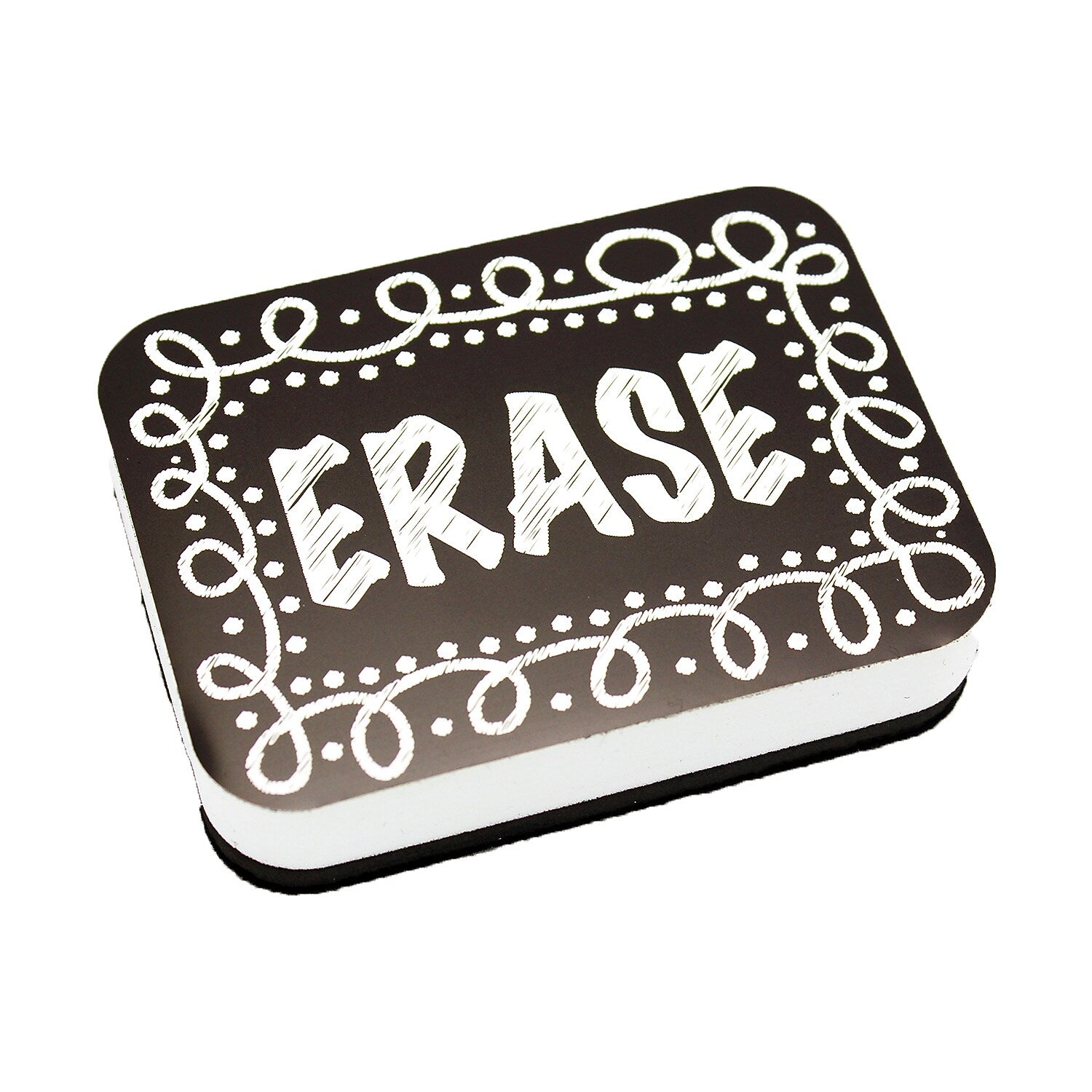 Ashley Magnetic Whiteboard Eraser, Chalk Loop, Pack of 6 (ASH10054-6)