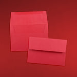 JAM Paper A8 Colored Invitation Envelopes, 5.5 x 8.125, Red Recycled, Bulk 1000/Carton (27799B)
