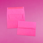JAM Paper A2 Colored Invitation Envelopes, 4.375 x 5.75, Ultra Fuchsia Pink, Bulk 1000/Carton (12844B)