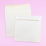 JAM Paper 10 x 10 Large Square Invitation Envelopes, White, 25/Pack (3992319)