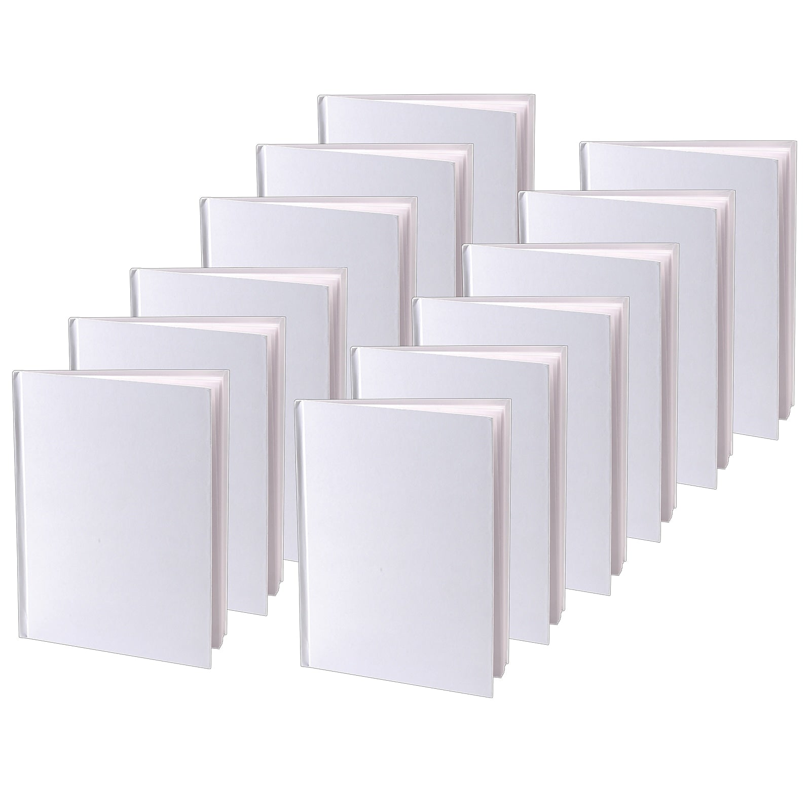 Ashley 6" x 8" Hard Bound Mixed Media Sketch Book, 168 Sheets/Book, 12 Books/Bundle (ASH10700-12)