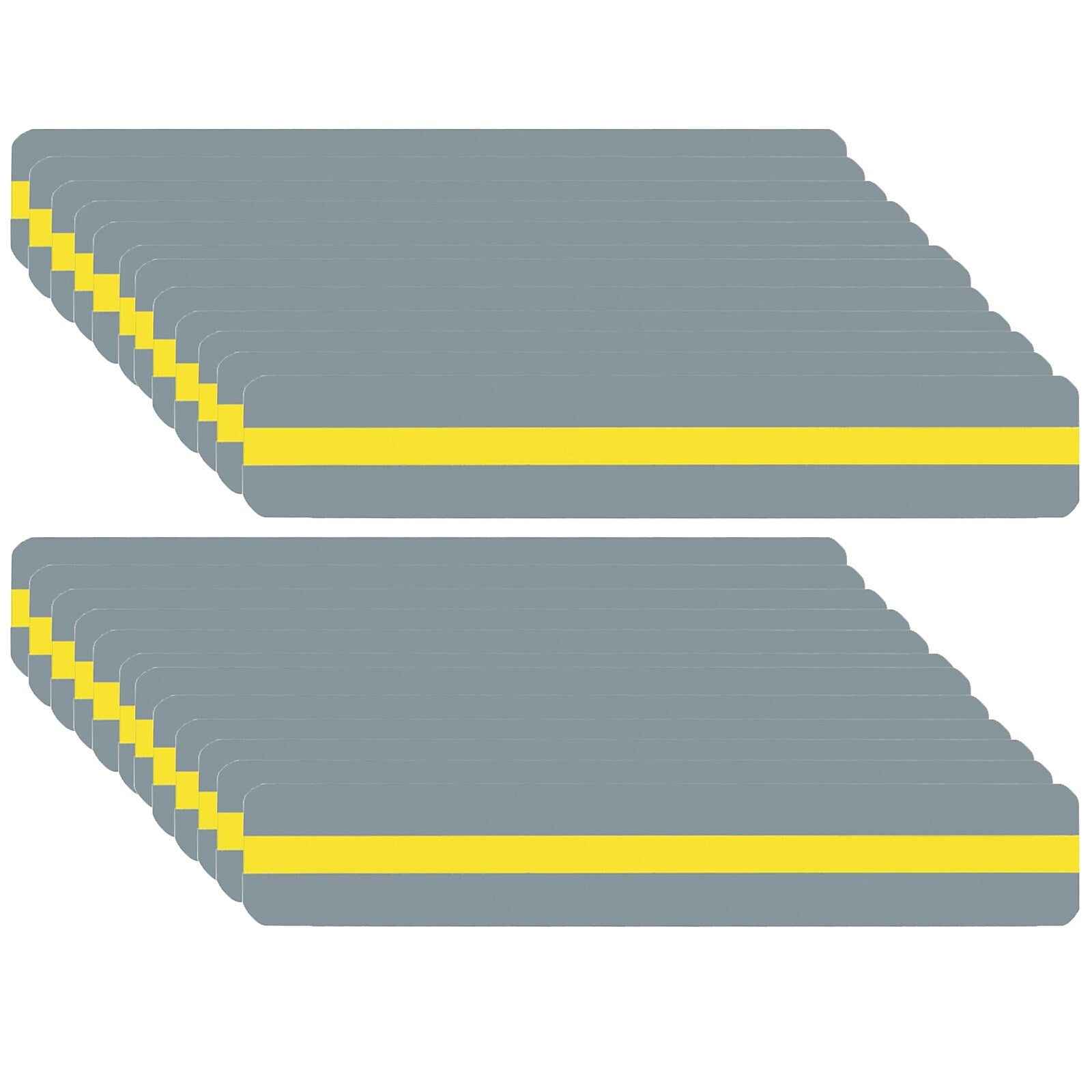 Ashley Productions Sentence Strip Reading Guide, 1-1/4" x 7-1/4", Yellow, Pack of 24 (ASH10800-24)