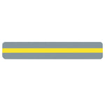 Ashley Productions Sentence Strip Reading Guide, 1-1/4" x 7-1/4", Yellow, Pack of 24 (ASH10800-24)
