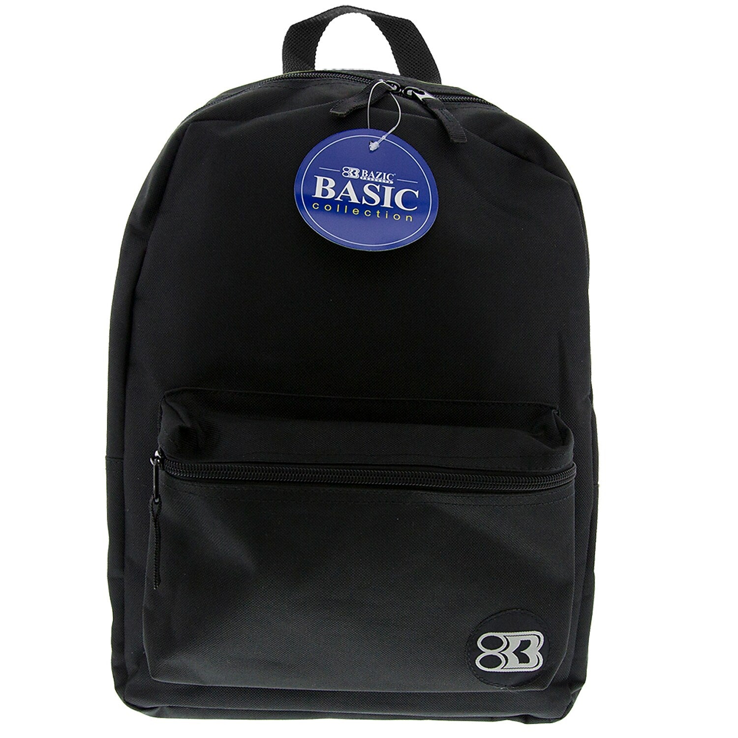 Bazic Basic 2-Piece Laptop Backpack Set, Medium, Black, 2/Bundle (BAZ1030-2)