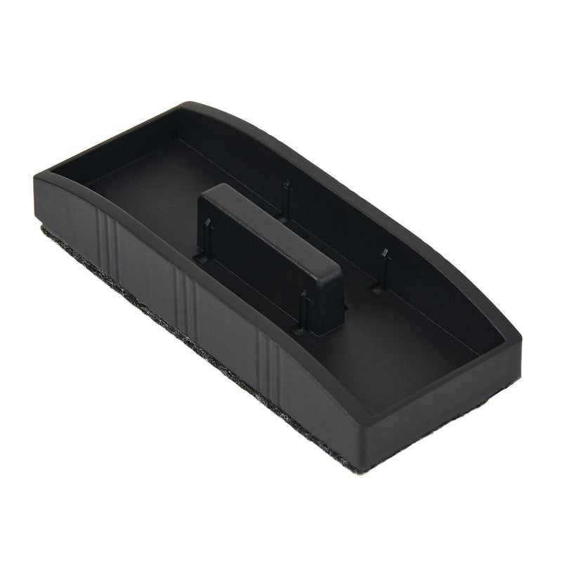 CLI Erase Magnetic Whiteboard Eraser with Storage for 2 Markers, Black, 12/Pack (CHL74530-12)