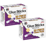 CLI Washable Removable Glue Sticks, .28 oz., White, 30/Pack, 2 Packs (CHL95123-2)