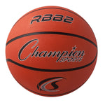 Champion Sports Junior Rubber Basketball, Orange/Black, Pack of 3 (CHSRBB2-3)