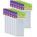 Creativity Street Dual-Temp Standard Hot Glue Sticks, Clear, 12/Pack, 12 Packs/Bundle (CK-3351-12)
