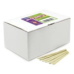 Creativity Street Economy Regular Craft Sticks, Natural, 1000/Pack, 3 Packs/Bundle (CK-377401-3)