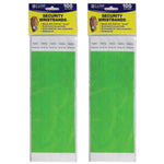 C-Line DuPont Tyvek Security Wristbands, Green, 100 Per Pack, 2/Pack (CLI89103-2)