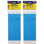 C-Line DuPont Tyvek Security Wristbands, Blue, 100 Per Pack, 2/Pack (CLI89105-2)