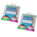 Creative Teaching Press Plastic Book Buddy Bags, 10.5" x 12.5", Multicolored, 6 Per Pack, 2 Packs (CTP2993-2)