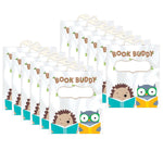 Creative Teaching Press® Plastic Woodland Friends Book Buddy Bag, 10.5" x 12.5", Multicolored, 6 Per Pack, 2 Packs (CTP8537-2)