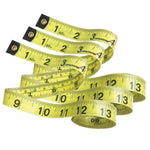 Learning Advantage 60" Vinyl Tape Measure, Yellow, 3/Bundle (CTU7614-3)