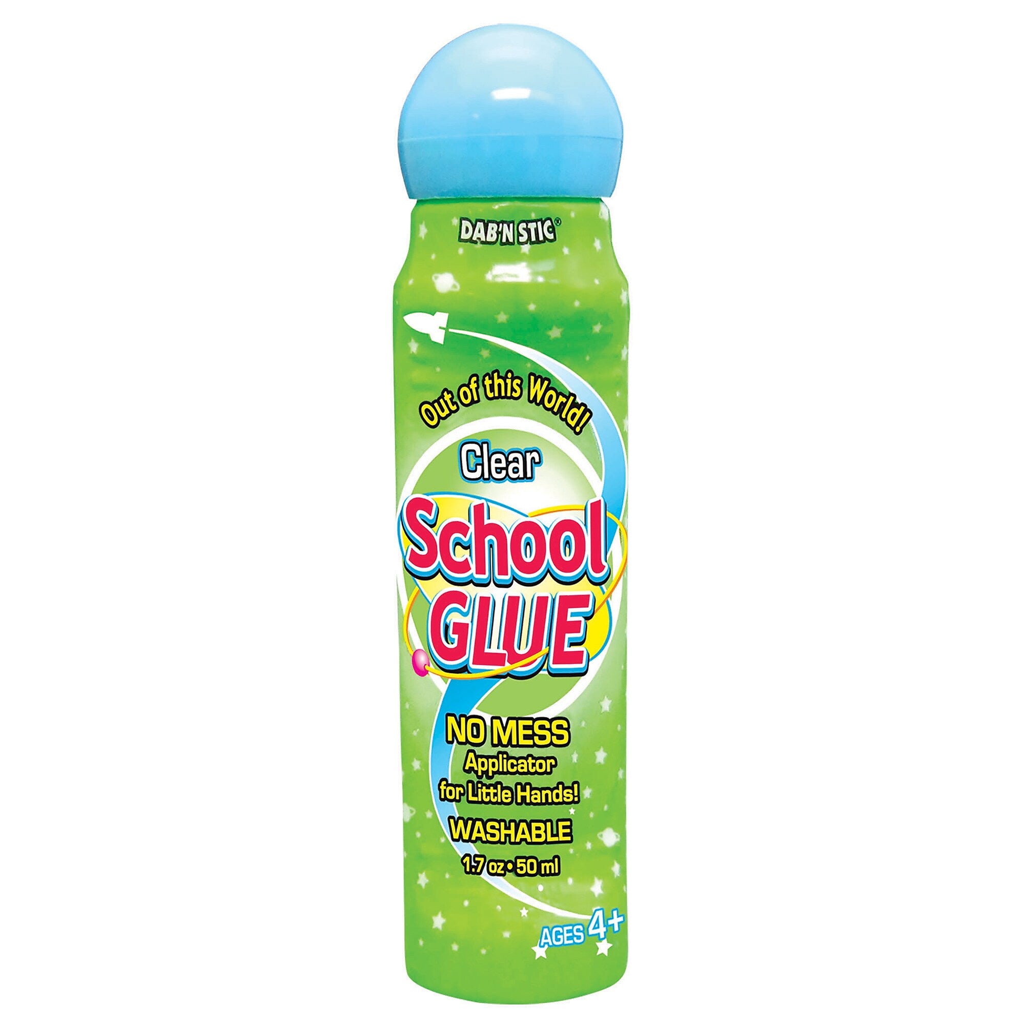 Crafty Dab Dab'n Stic Liquid Glue Pens, 1.7 oz., 6 Per Pack, 2 Packs (CV-50798-2)
