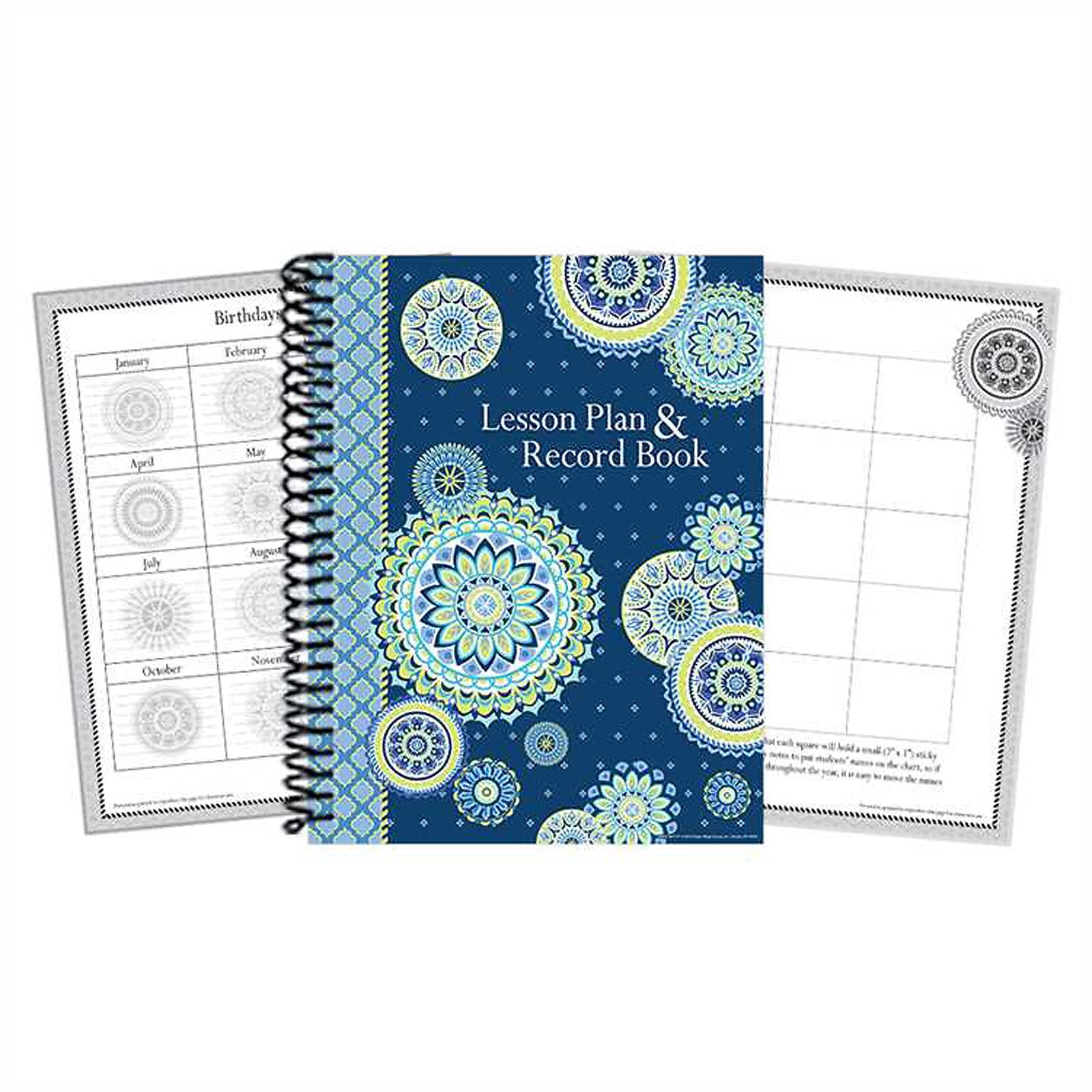 Eureka Blue Harmony Lesson Plan & Record Book, Pack of 2 (EU-866273-2)