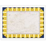 Hayes Publishing 8.5" x 11", Gold Ribbon Border Paper, Multicolored, 50 Per Pack/3 Packs (H-VA669-3)