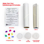 Hygloss Make-Your-Own Kaleidoscope Kit, Multicolored, 6 Kits (HYG59921-6)