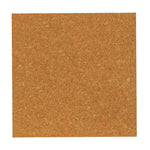 Flipside Natural Cork Tiles, 12" x 12", 4 Per Pack, 2 Packs (FLP10058-2)