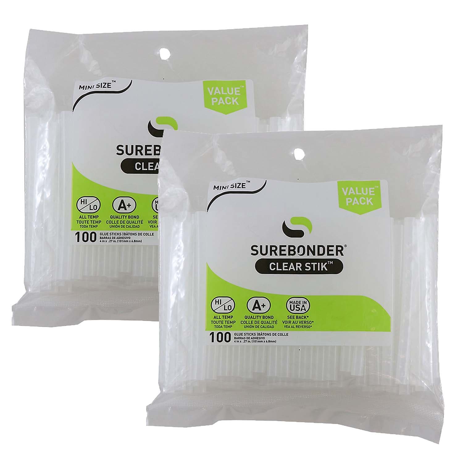 Surebonder Glue Sticks, 2/Pack (FPRDT100-2)