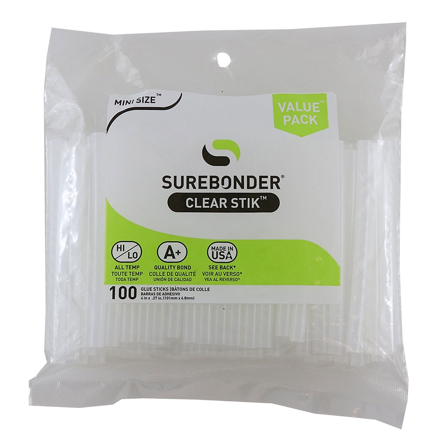 Surebonder Glue Sticks, 2/Pack (FPRDT100-2)