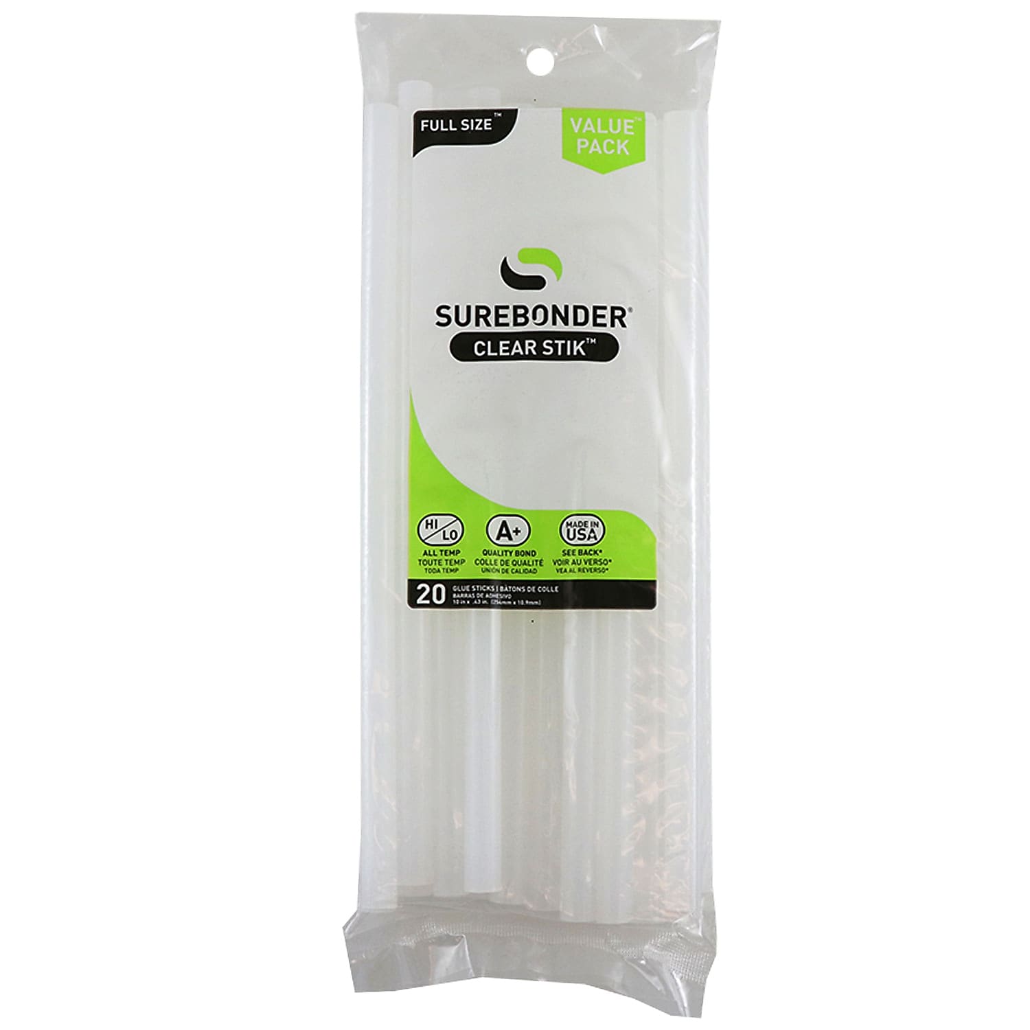 Surebonder Glue Sticks, 2/Pack (FPRDT2010-2)