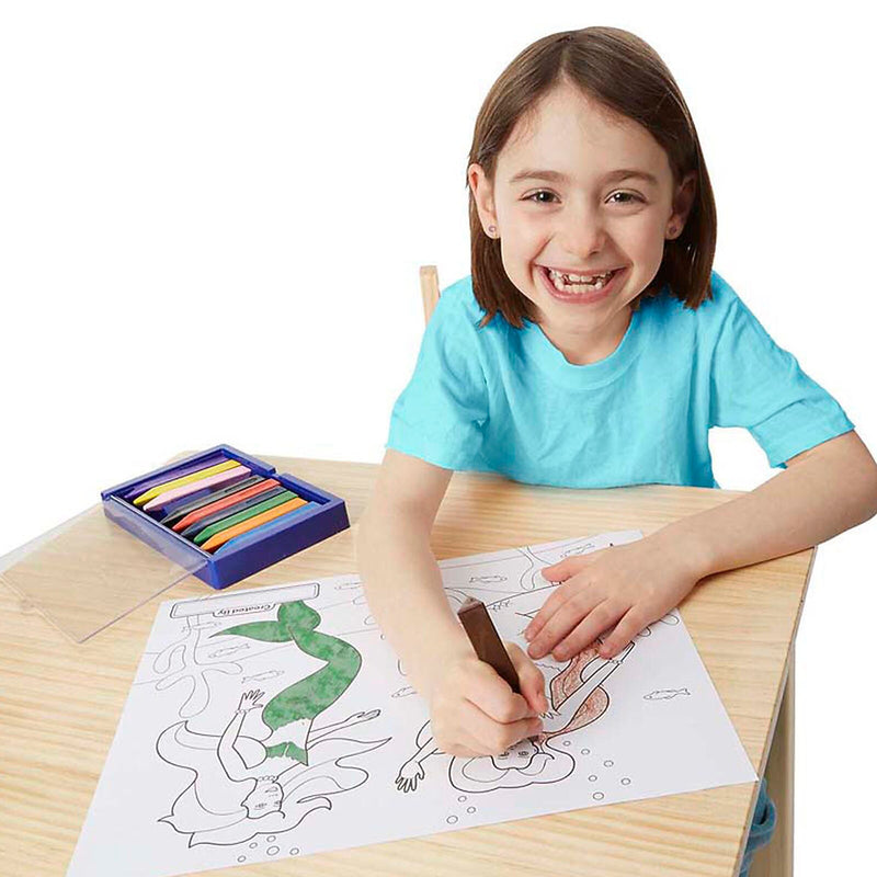 Melissa & Doug Jumbo Multi-Theme Coloring Pad, 50 Pages, 6/Bundle (LCI4225-6)